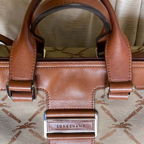 Satchel style equestrian grid bag - Picture 2 of 8